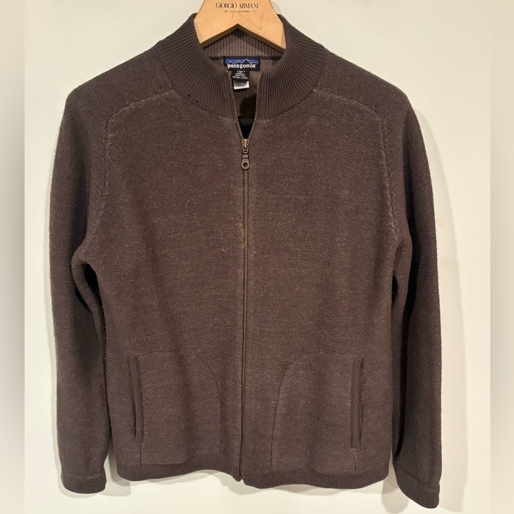 Patagonia Women’s Zip-Up Sweater 100% Wool
